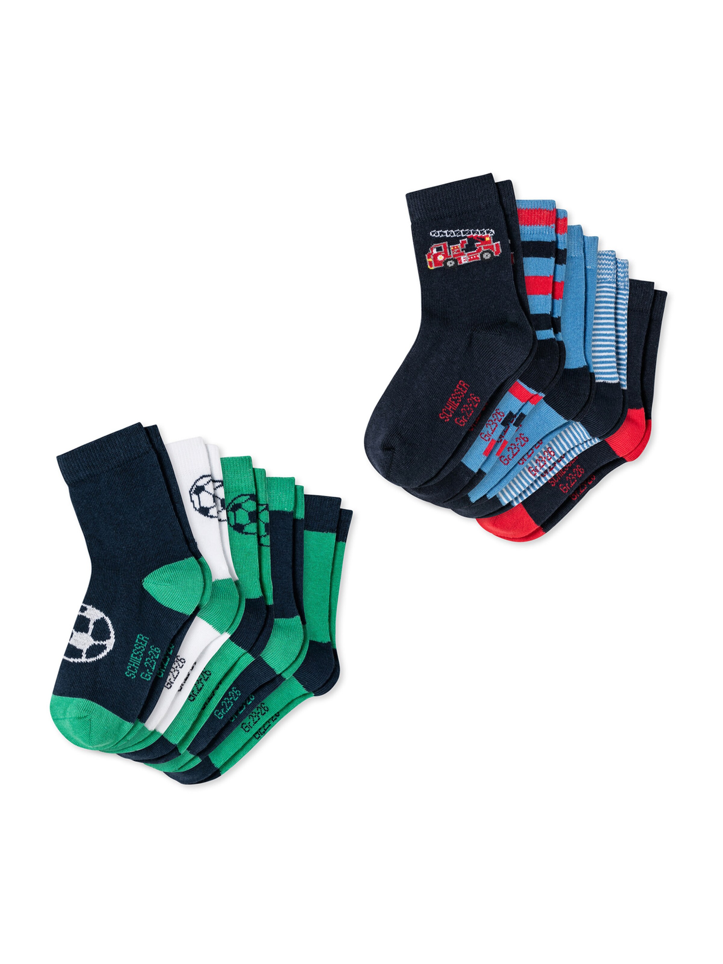 uncover by SCHIESSER Sokken in Gemengde kleuren: voorkant