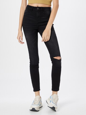 Skinny Jeans 'CALLIE' di Noisy may in nero: frontale