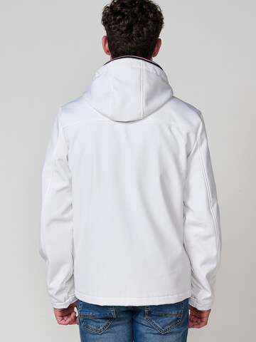 KOROSHI Φθινοπωρινό και ανοιξιάτικο μπουφάν σε λευκό