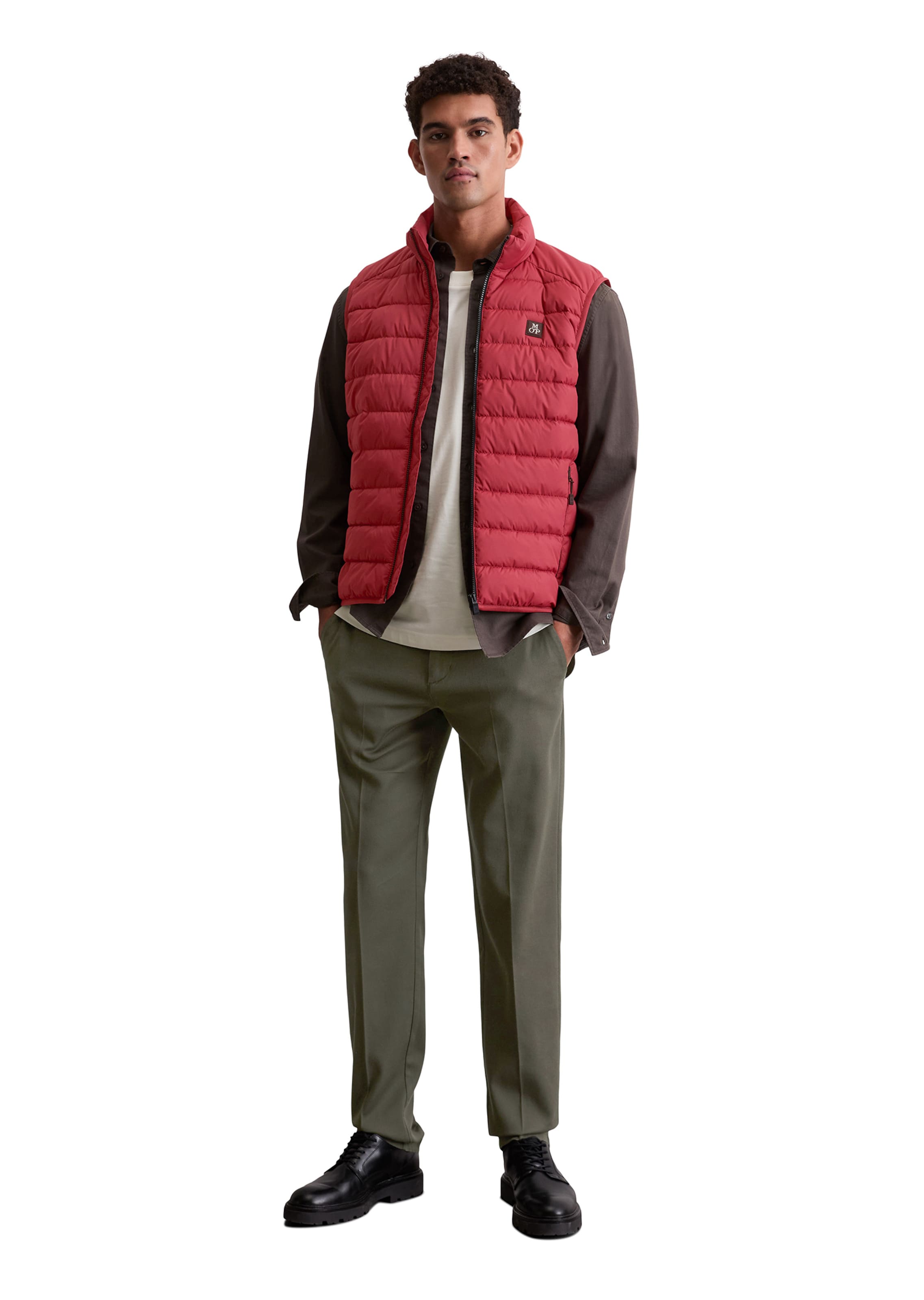 Marc O'Polo Vest in Red