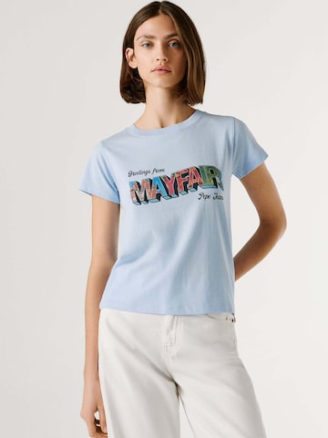 Maglietta 'Nela' di Pepe Jeans in blu: frontale