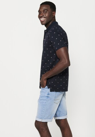 KOROSHI Shirt in Blauw