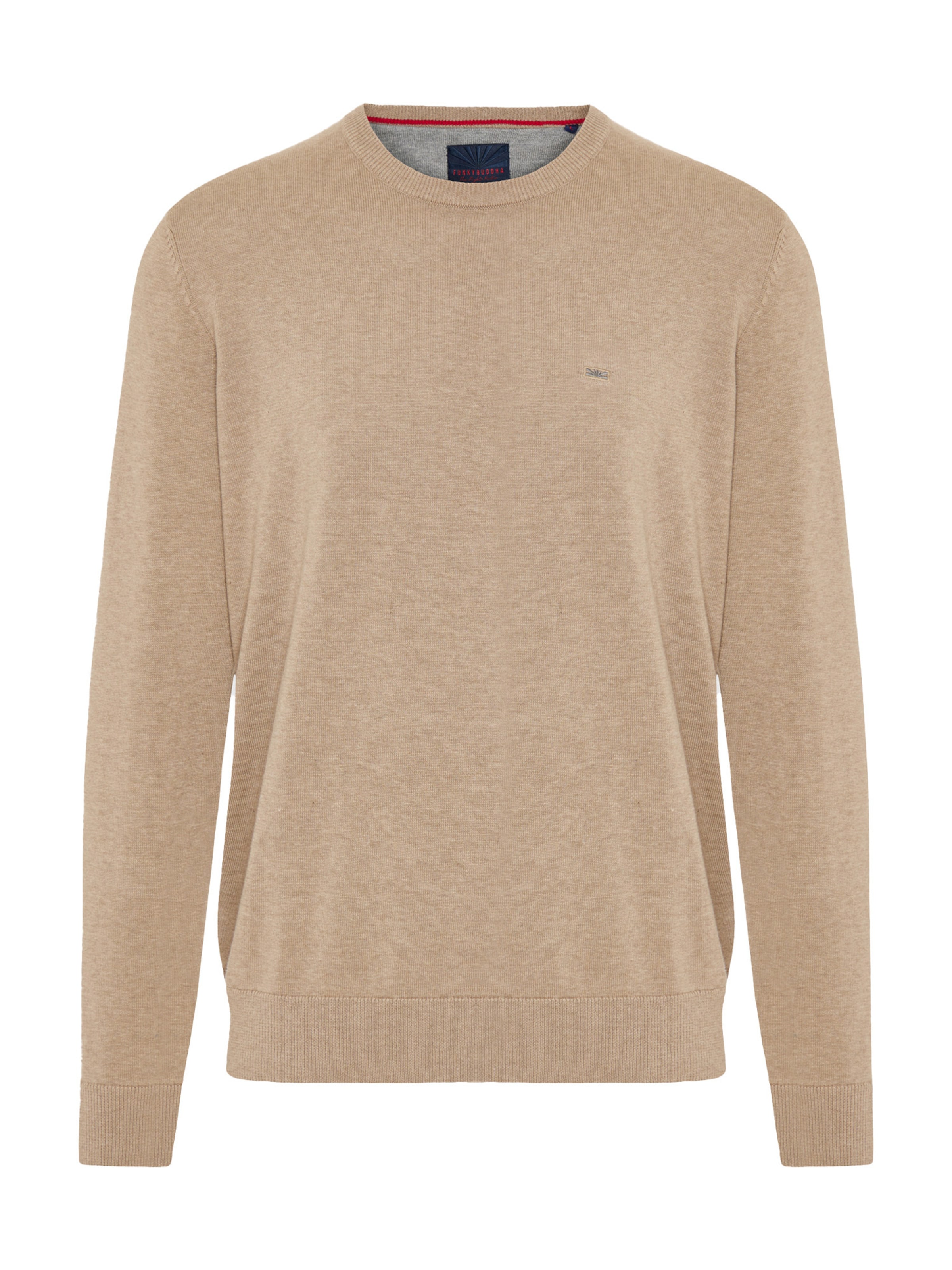 Funky Buddha - Pullover em castanho: frente