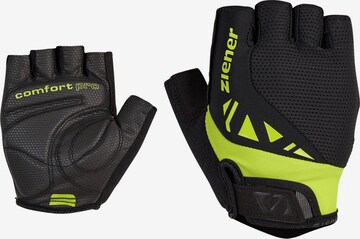 ZIENER Athletic Gloves in Green: front