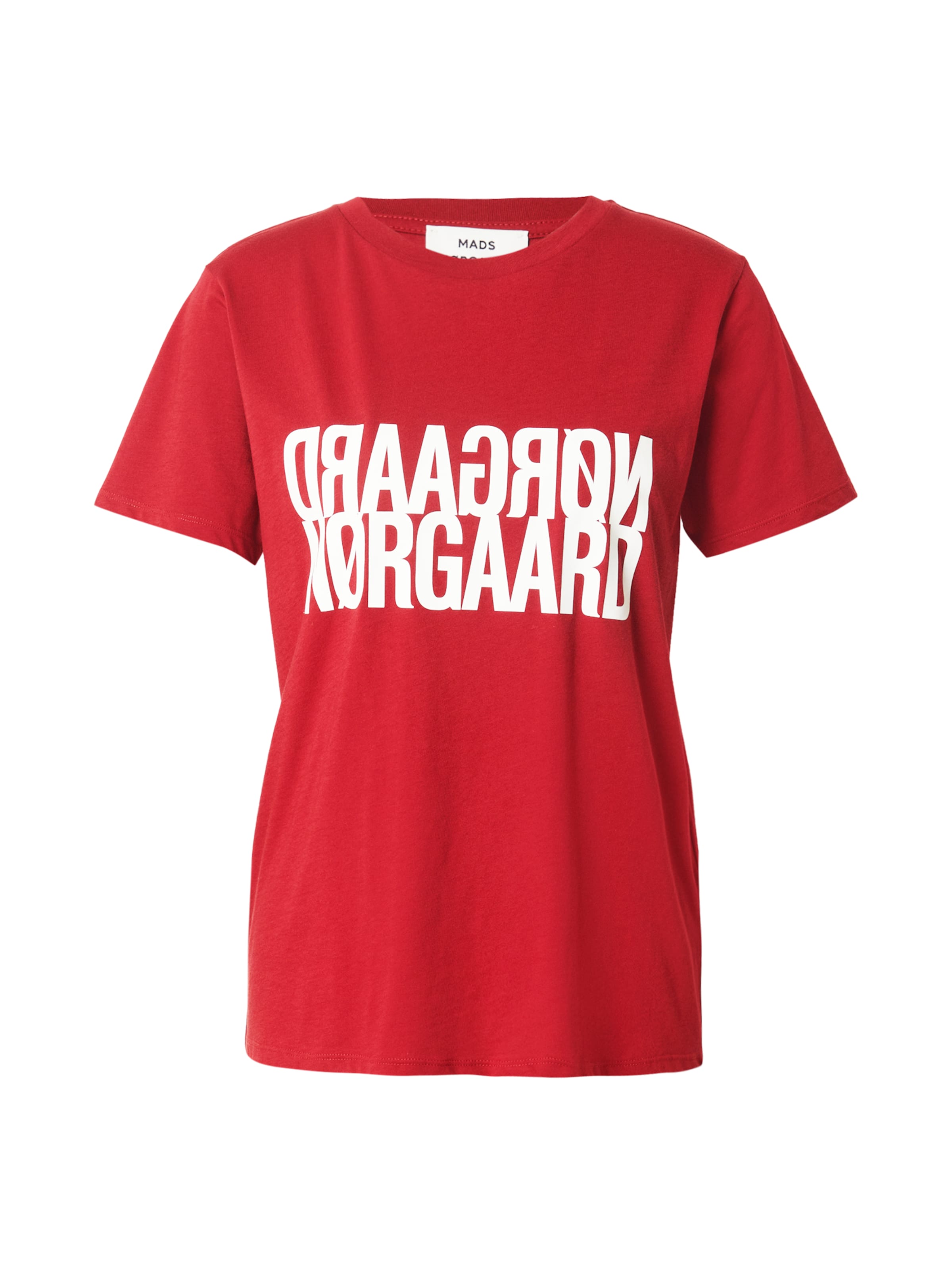 MADS NORGAARD COPENHAGEN Póló - piros: elől