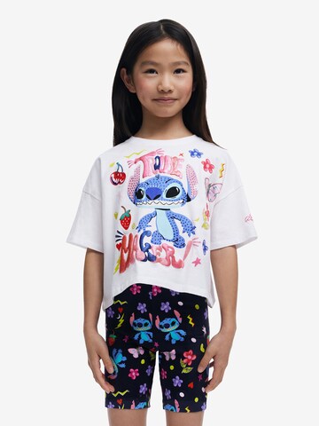 Desigual Bluser & t-shirts 'Stitch' i hvid: forside