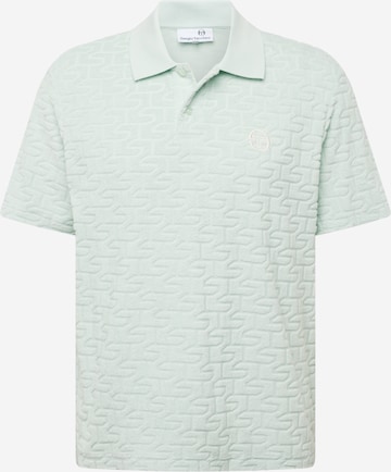 Sergio Tacchini - Camisa 'LIVATA' em azul: frente