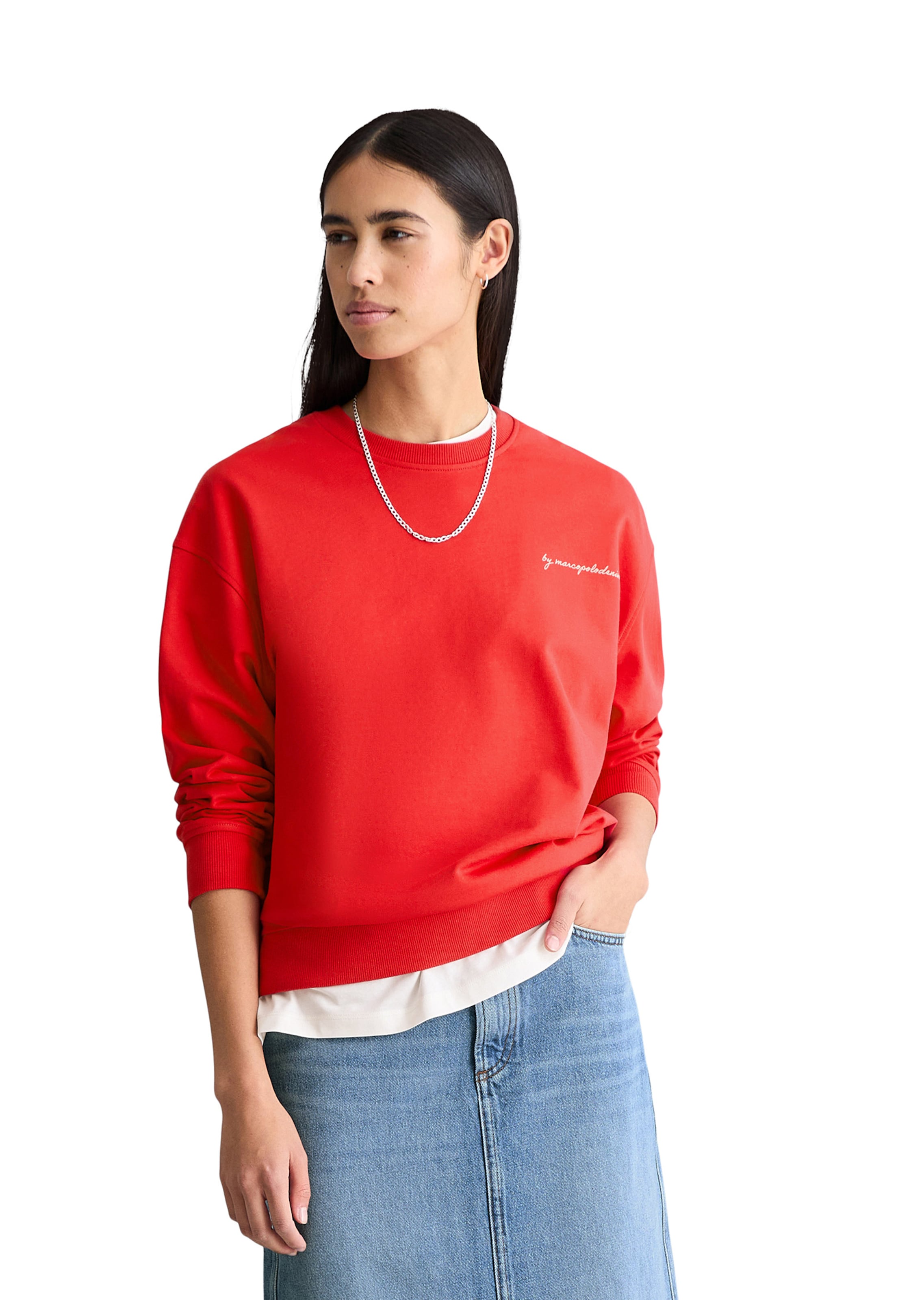Marc O'Polo DENIM Sweatshirt in Red
