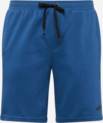 4F Regular Sportshorts in Blau: predná strana