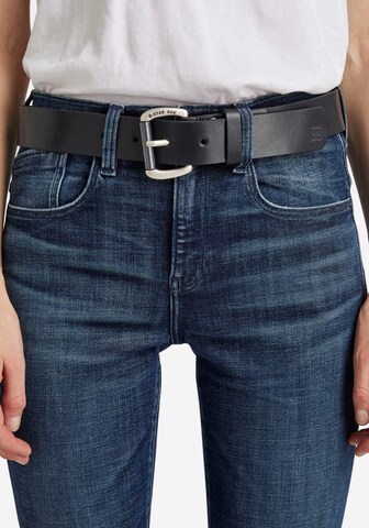 Ceinture 'Dast' G-Star RAW en noir : devant