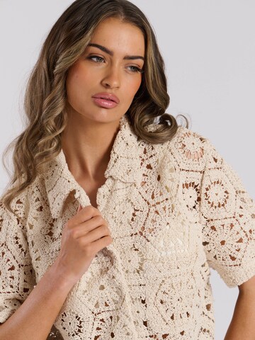 T-shirt South Beach en beige