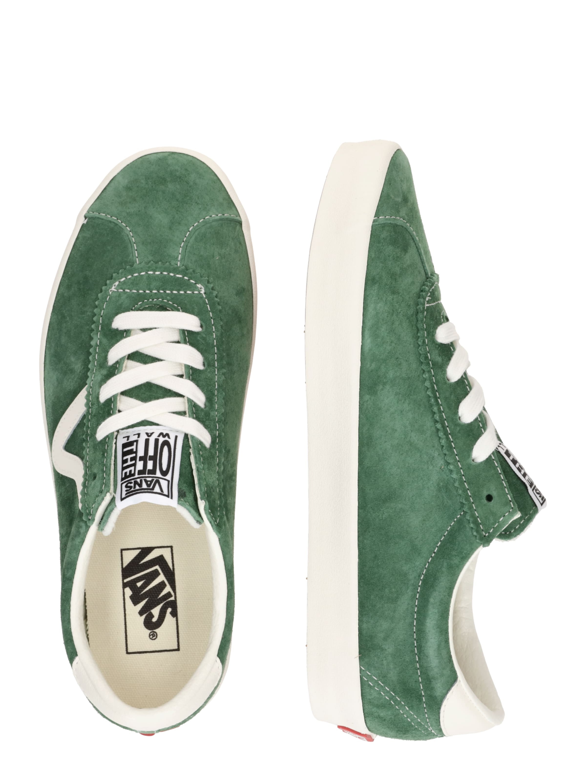 VANS Rövid szárú sportcipők 'Sport Low' - zöld: oldalt