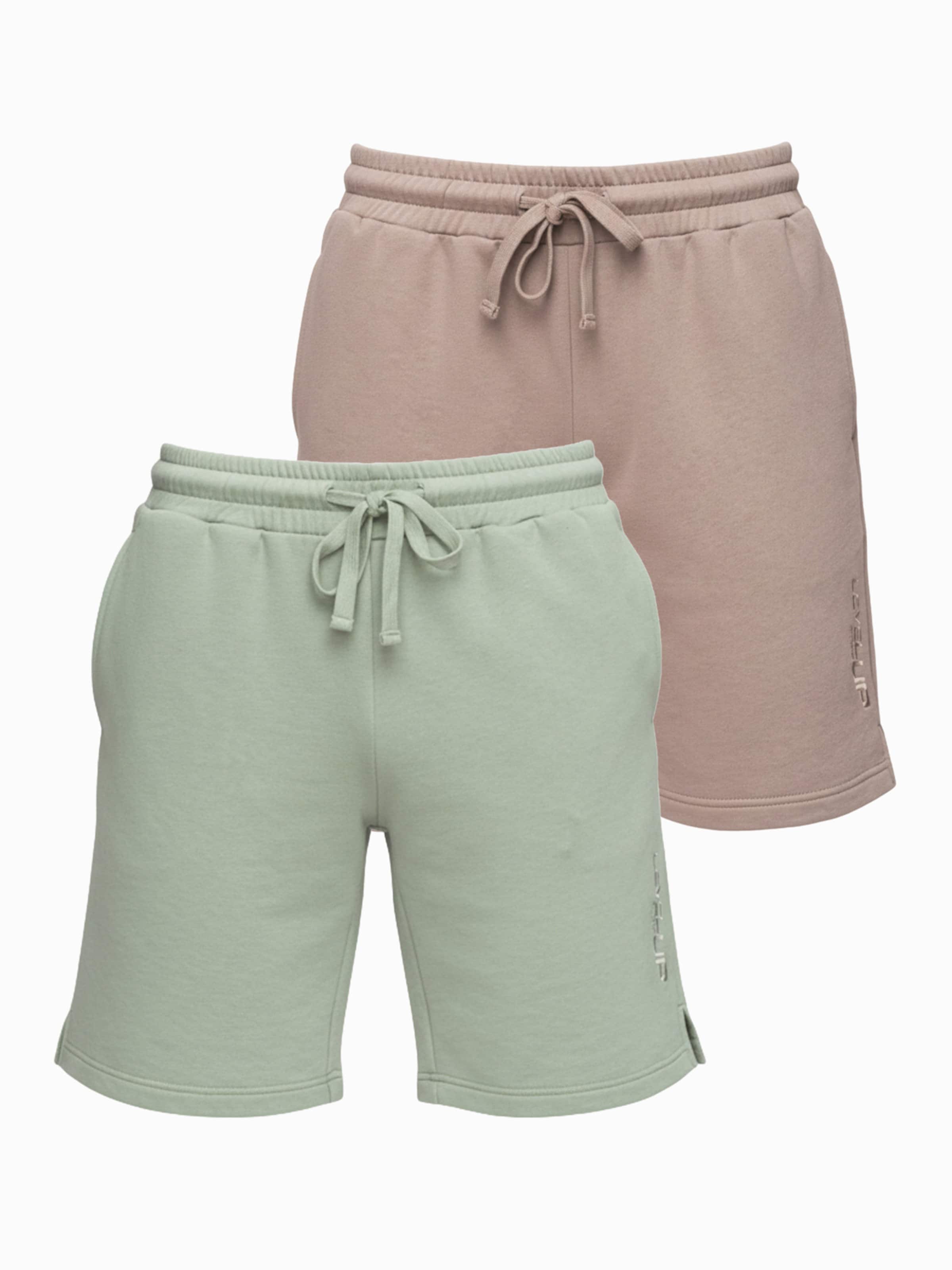 Ombre Regular Shorts in Mischfarben: Vorderseite