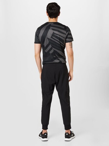 ADIDAS SPORTSWEAR Ozke Športne hlače 'Essentials Small Logo -' | črna barva