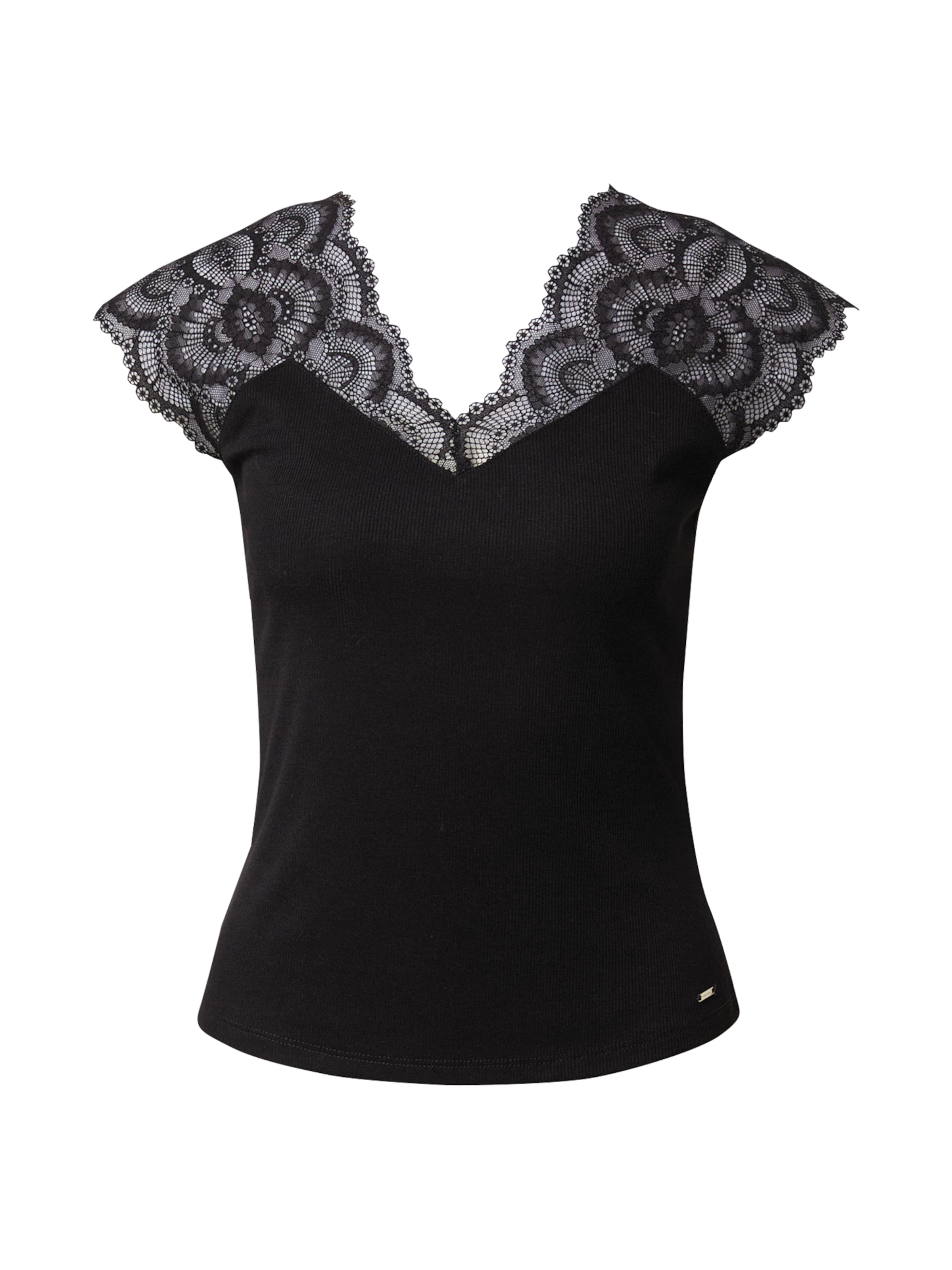 Morgan Shirt 'DELO' in Black: front