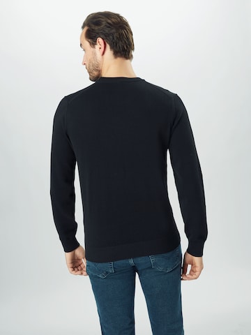 LACOSTE Regular Fit Pullover i sort