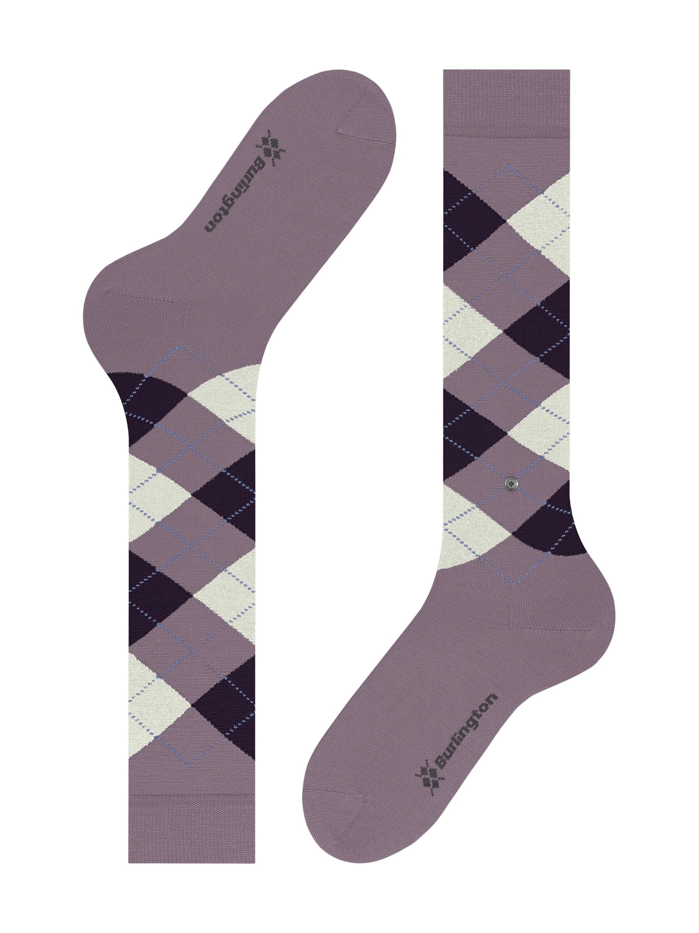 BURLINGTON Overknee Strümpfe 'Marylebone'‌‌‌‌ in Lila