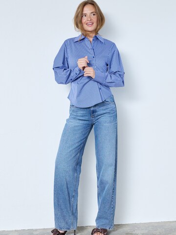 T-shirt ' AnizaCC ' co'couture en bleu