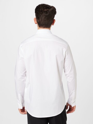 Karl Lagerfeld Přiléhavý střih Košile – bílá