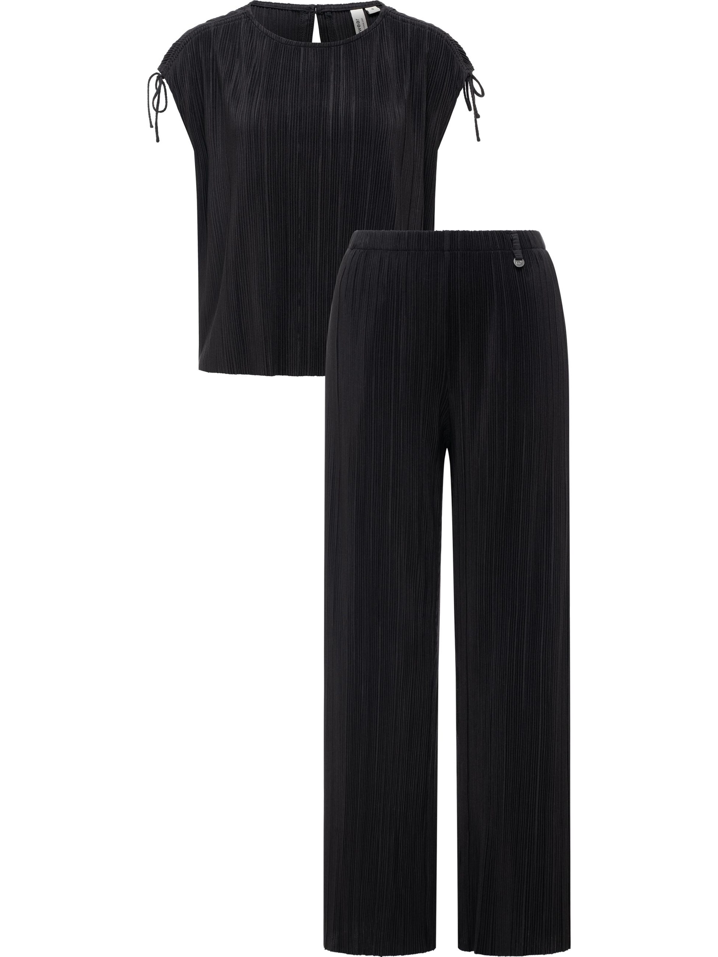 Ragwear Pantsuit 'Youmodo' in Black: front