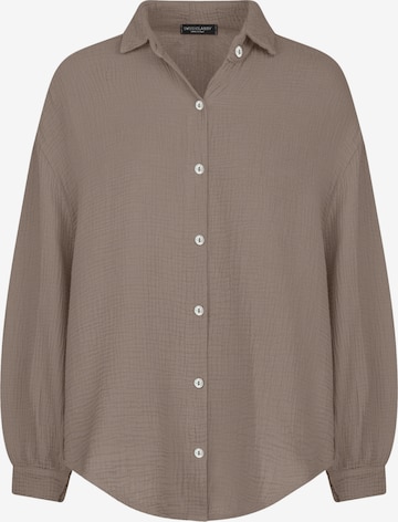 SASSYCLASSY Blouse in Brown: front