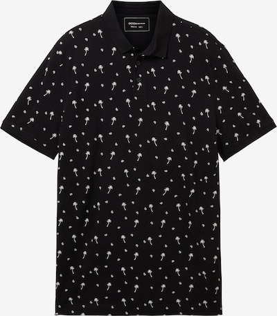 TOM TAILOR DENIM Shirt in de kleur Zwart gemêleerd / Offwhite, Productweergave