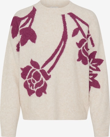 b.young - Jersey en beige: frente