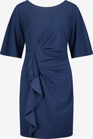 Robe de cocktail Vera Mont en bleu : devant