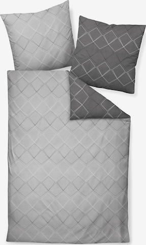 JANINE Duvet cover in Grey: front
