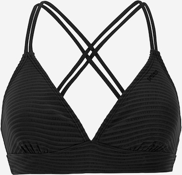 PROTESTTrokutasti Bikini gornji dio 'PATIO' - crna boja: prednji dio