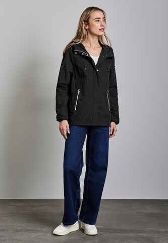 STREET ONE Moderner Windbreaker in Schwarz
