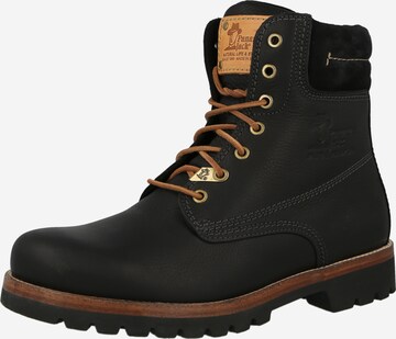 Boots stringati 'Panama 03' di PANAMA JACK in nero: frontale