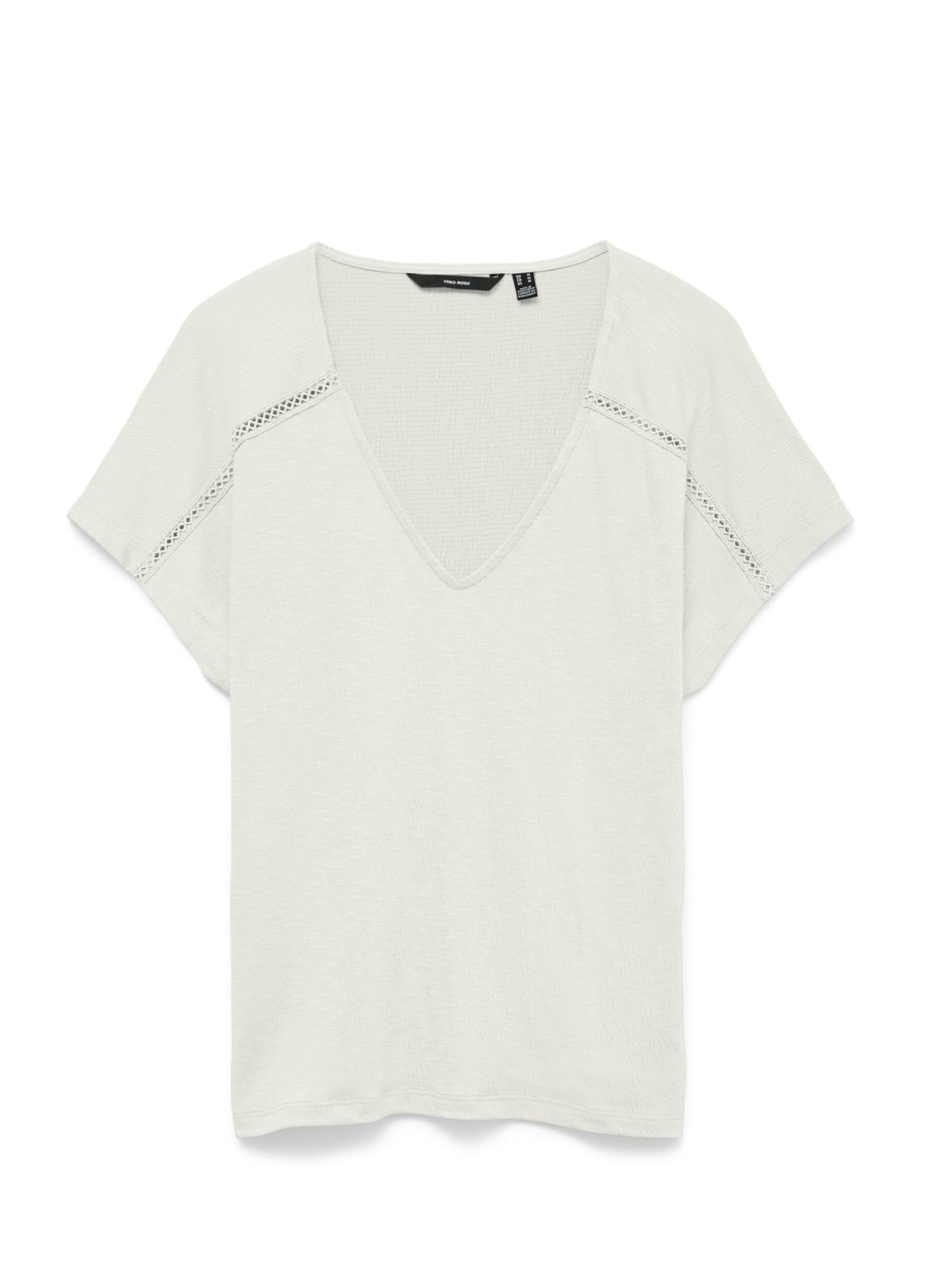 VERO MODA Blouse 'VERO MODA - Dames blouse' in Wit: voorkant