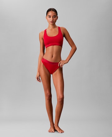 Calvin Klein Bustier BH in Rood