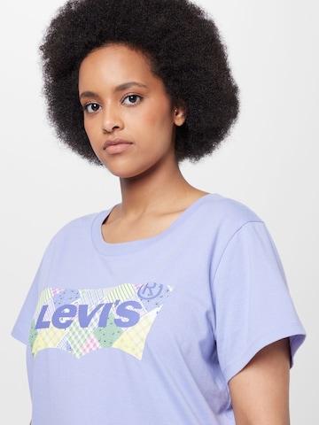 Levi's® Plus T-shirt 'The Perfect Tee' i lila