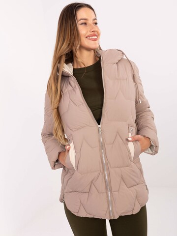 Madnezz House Between-Season Jacket in Beige: front