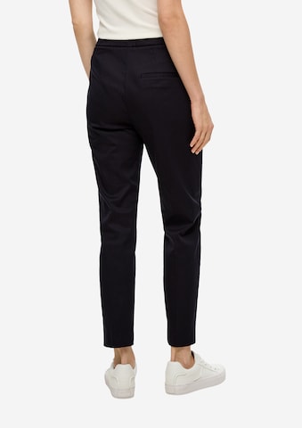 s.Oliver BLACK LABEL Tapered Hose in Blau