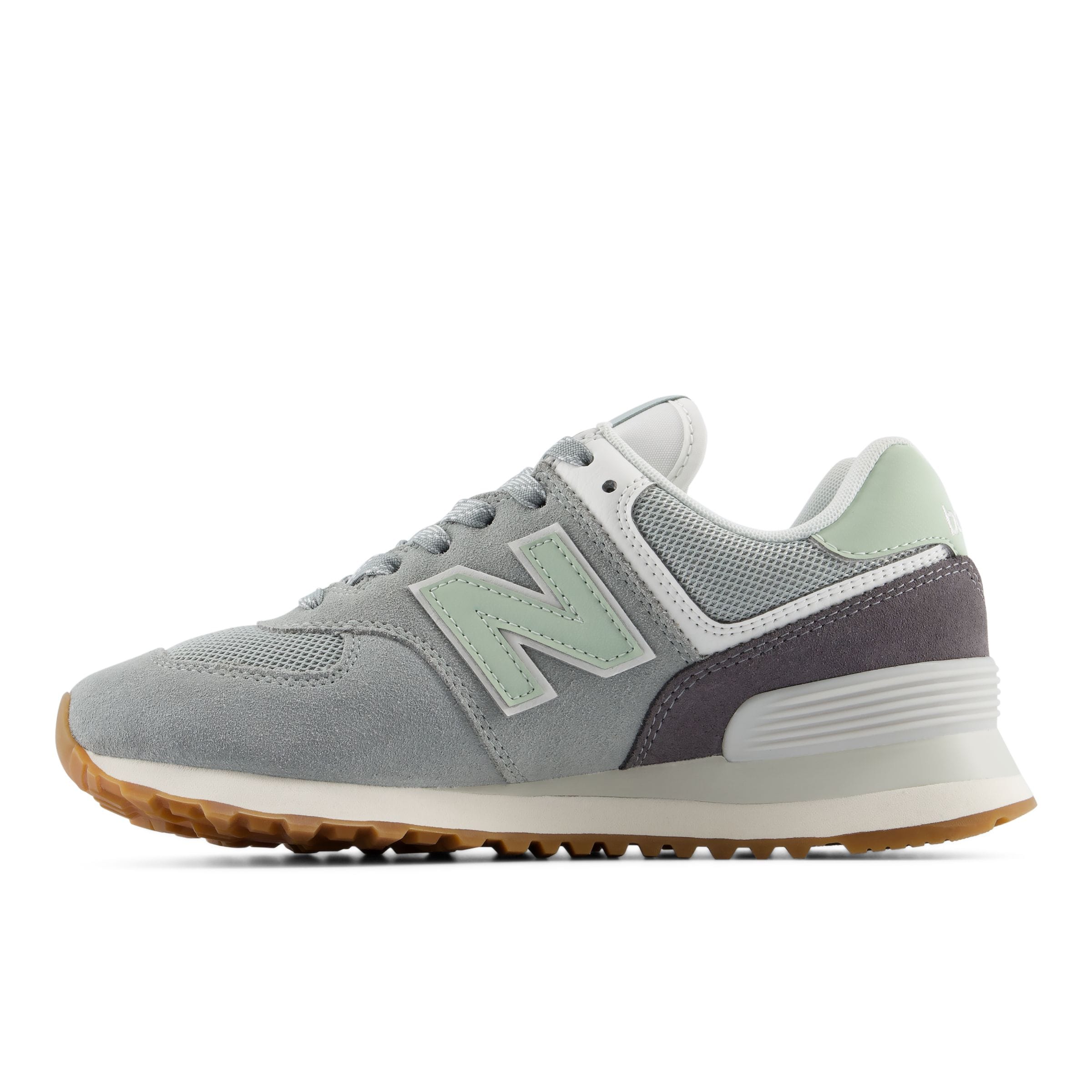 new balance - Zapatillas deportivas bajas '574' en gris: frente