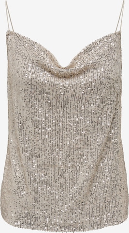 ONLY - Blusa 'ANA' en plata: frente