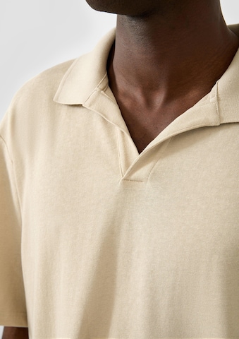 QS Poloshirt in Beige