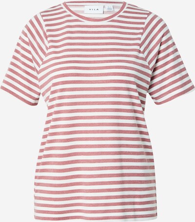 VILA T-shirt 'CANDIE' en rouge rouille / blanc, Vue avec produit