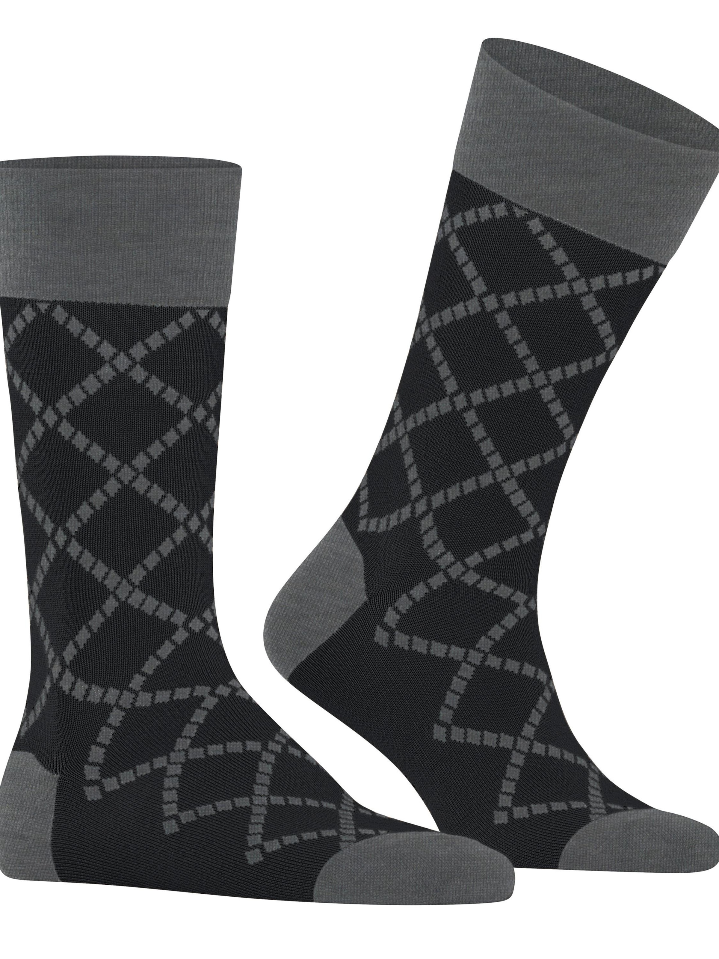 BURLINGTON Socks 'Ferry Road' in Black