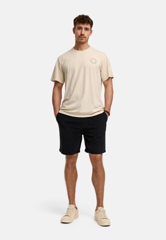 Regular Pantalon 'Polle' INDICODE JEANS en noir