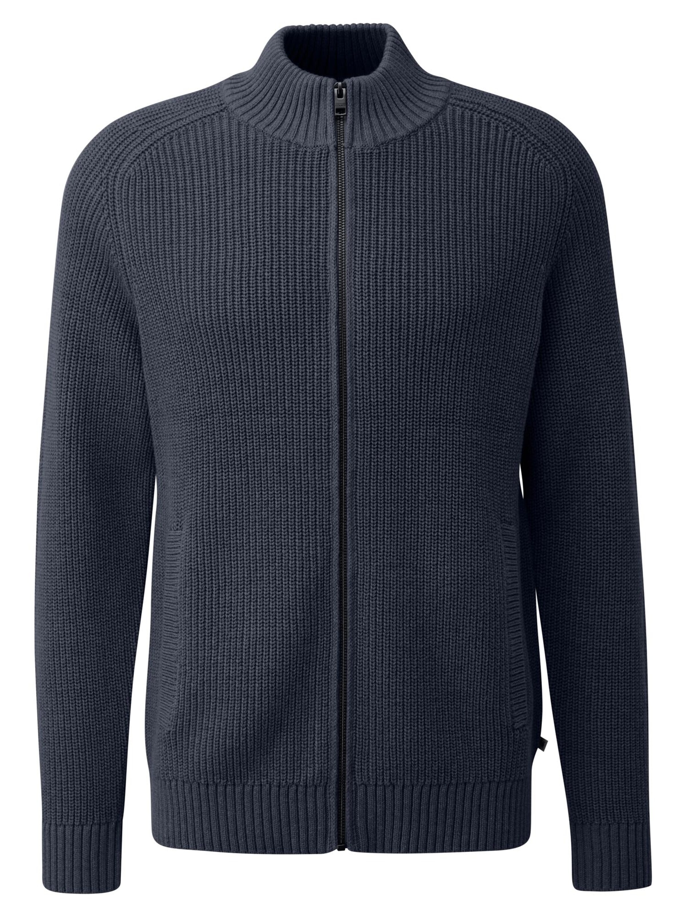 s.Oliver Strickjacke 'Basic' in S in navy, Produktansicht