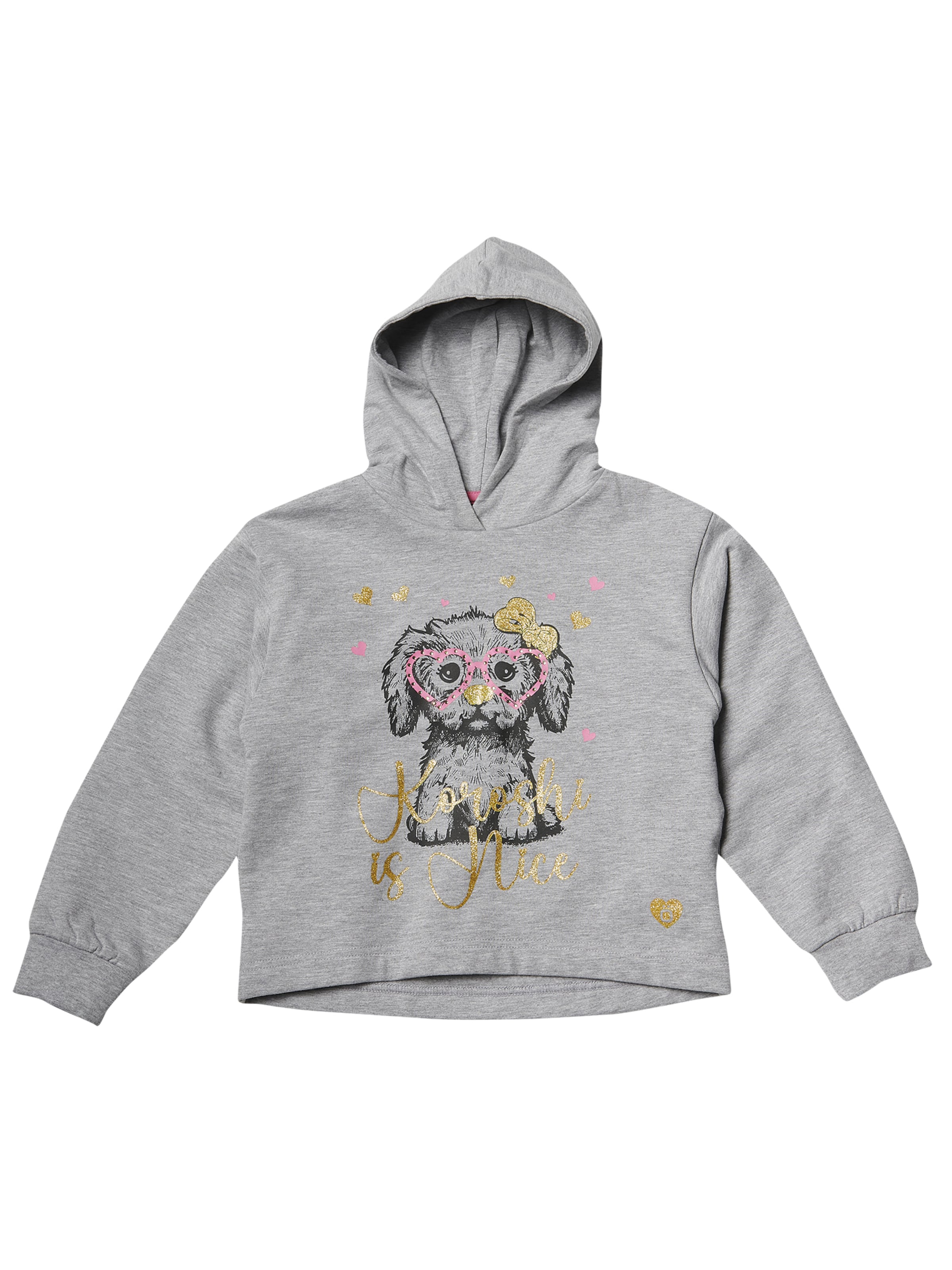 KOROSHISweater majica - siva boja: prednji dio