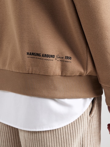 Sweat-shirt s.Oliver en marron