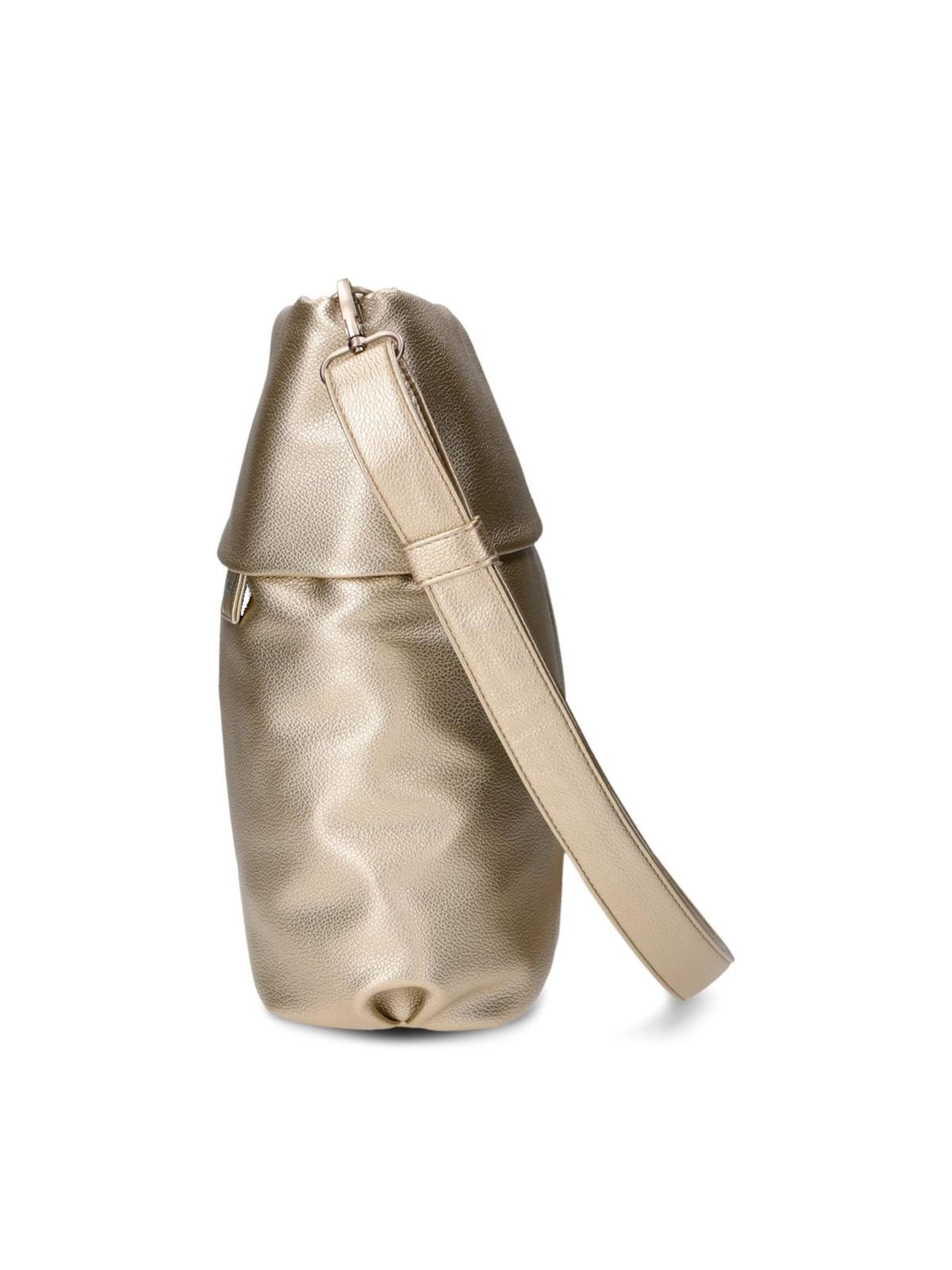 Borsa a spalla 'MADEMOISELLE.M M12' di ZWEI in oro