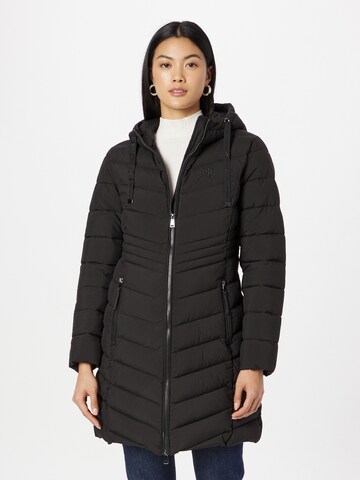 Manteau d’hiver Lauren Ralph Lauren en noir : devant