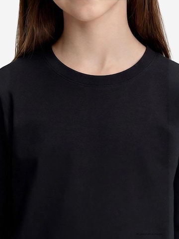 T-Shirt 'TOMMY T-Shirt Aus Baumwolle Und Elastan' Tommy Life en noir