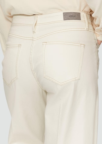 s.Oliver Wide leg Jeans in Beige